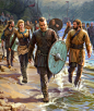 Vikingard
