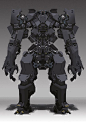 Black Mecha#机甲#机械#铠甲#