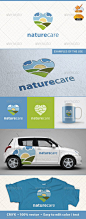 Nature Care Logo Template  #GraphicRiver        Information   AI (CS) and    EPS   (10)  Resizable  Layered  Fully editable text and colors  Font: Myriad Pro /Bold and Regular/( .myfonts /fonts/adobe/myriad/)   You buy here and get a logo. Other items are