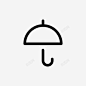 伞遮阳防晒图标 免费下载 页面网页 平面电商 创意素材