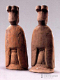 跽坐陶俑 - 陶器 - 宁夏回族自治区文物考古研究所官方网站