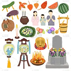 奥朋水彩插图集