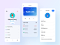 Blockchain Trendy play app blockchaintechnology 计费设计编辑设计传输设置ui 区块链排版矢量品牌图标ios 设计苹果手机卡ui