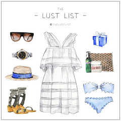 Cicely_采集到{Watercolor-Fashion }
