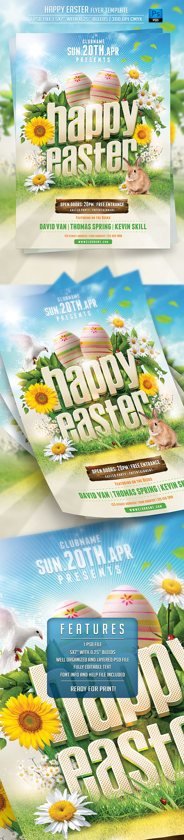 Happy Easter Flyer T...