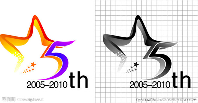 5周年标志LOGO