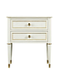 Gorgeous antique nightstand by Celerie Kemble!: