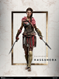 ArtStation - Assassin's Creed Odyssey : Portrait Kassandra, Margaux DOURY