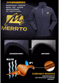 迈途2016秋冬新款男户外保暖登山服两件套三合一冲锋衣外套M19190-tmall.com天猫