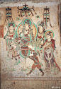 【文殊菩萨】榆林窟第25窟，中唐。#遇见敦煌# ​​​​