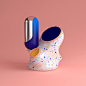 Mollis Corpora: 3D Artworks by TAVO Studio - Inspiration Grid | Design Inspiration : Spanish designers Tavo Ponce and Fernando Tendero of TAVO Studio created this intriguing digital art project entitled ‘Mollis Corpora’, exploring materials, forms and the