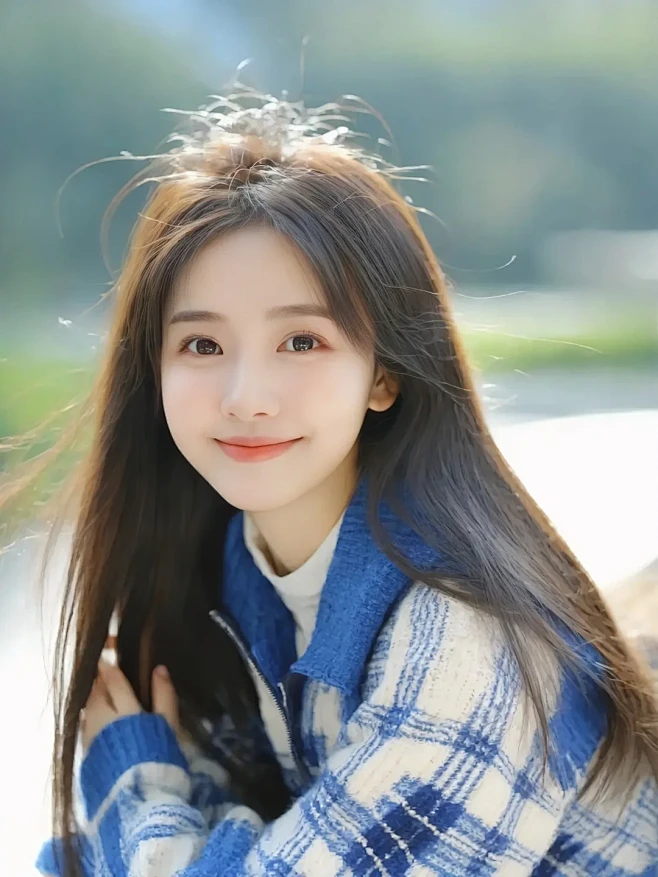 Ai里爬出来的清纯美女，眼前一亮的感觉
