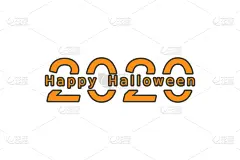 2020,幸福,数字,单词,秘密,可爱的,贺卡,背景分离,惊骇