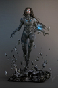 Athena-1, Richie mason : Athena-1
Created in zbrush 
Rendered in Keyshot
Post effects in Photoshop