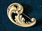 Feuille d'acanthe broche: 
