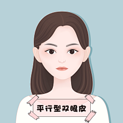 纭思~雨采集到脸型