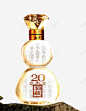 20年洞藏白酒 创意素材