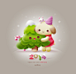 Happy New Year 2014 on Behance