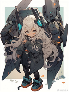 画画啊-采集到二次元.萌妹.赛璐璐.动漫
