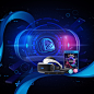 Taco Bell X PlayStation VR : I recently had the pleasure of working with the awesome Taco Bell Design team to create assets for their partnership with Sony Playstation. The campaign is for the new PlayStationVR headset which Taco Bell created a special $5