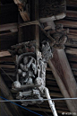 中国古代建筑构件丨垂花#绘画参考# ​​​​ 来自艺数CG绘 - 微博