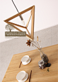 特价三角吊灯日式 创意简约宜家北欧 客厅餐厅卧室 设计特色实木-淘宝网