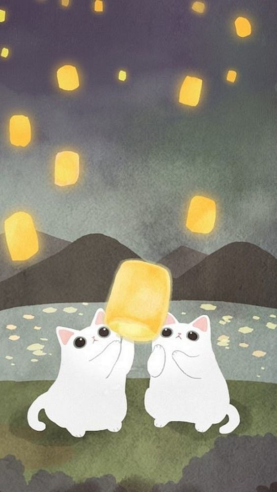 猫咪插画 