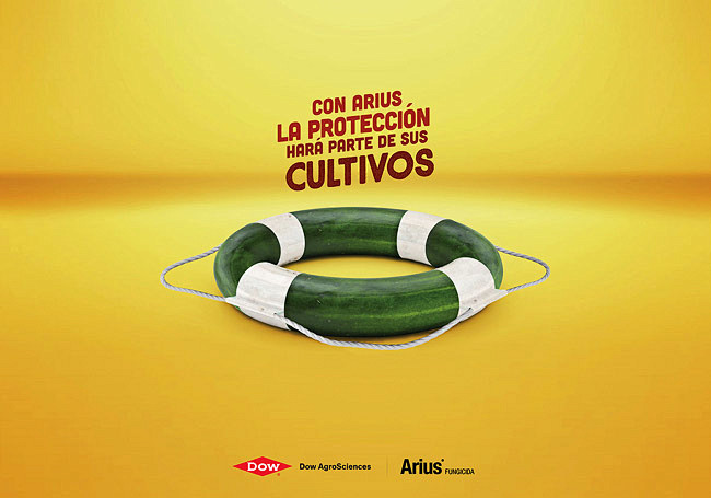 陶氏益农杀虫剂系列创意广告设计艺术