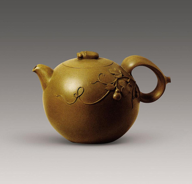 {东方系列}实拍中国古代茶壶（青玉壶，紫砂壶等等）
