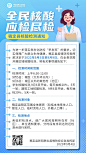 融媒体社区通知公告疫情核酸检测通知手机海报