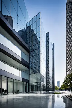 城市商务楼城市高楼大厦写字楼摄影图图片