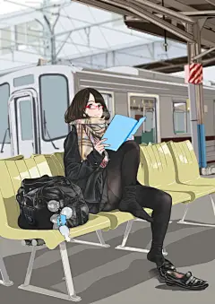 #オリジナル 我慢する5分 - とうしば的插画