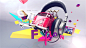 C4D 渲染 材质 纹理 渲染 IES灯光 HDRI 作品模型 灵感 立体 平面设计参考 3d图片 三维渲染 创意图片 图片素材 C4D灯光 自带渲染器  建模 设计 3D设计  渲染 建模 发光的灯管 banner C4D 设计 3D设计 3D作品 电商页面 首页 (872)