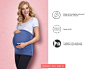 Merry Style Maternity Belly Band 04 at Amazon Women’s Clothing store: