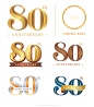 免抠周年数字PNG