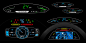 ARCIMOTO Dashboard Progression : A collection of work done on the Arcimoto EVs' interior dashboard gauges and other visually interactive elements, encompassing function, layout, and visual identity. Updated as necessary to include new work.