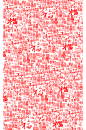 中国风百福文字纹样