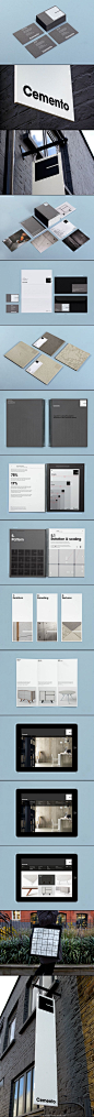 Cemento /St | Awesome branding & identity & packaging design | Pinter…