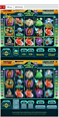 Slots Social Game | GUI Design by Naida Jazmín ... | UI Video Games