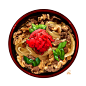 #食べ物 Donburi Collection - ItadakiYasu的插画