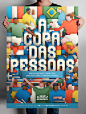 A Copa Das Pessoas - Siggi Eggertsson : 
Illustrations and typography for a documentary called A Copa Das Pessoas.

Agency: Boca