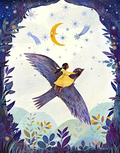 充满童趣的森系童话插画，富有想象力，复古色诠释奇幻世界的色彩 - 知乎