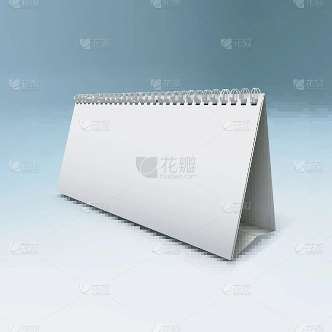 矢量插图的台历模型素材-花瓣网