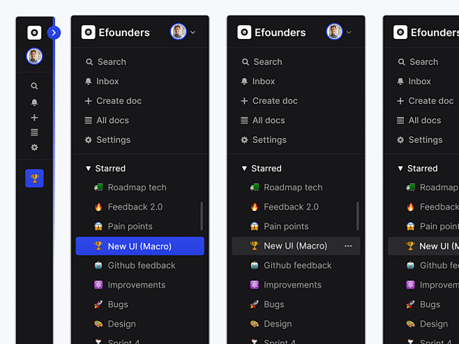 Sidebar Dashboard Me...