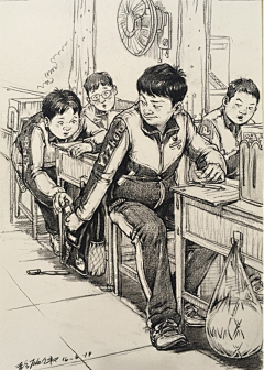 龙啊采集到速写