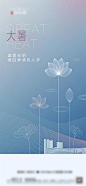 大暑节气海报-源文件