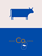 Co. Means Coffee Branding by Canape | Inspiration Grid : Ukrainian agency Canape created this nice branding for Co. Means Coffee, a pet-friendly café in the city of Kharkiv.