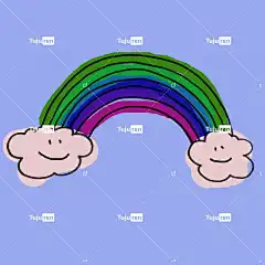 彩虹 颜色 画画 孩子们 美丽的壁纸 快乐的 云 质地 墙纸