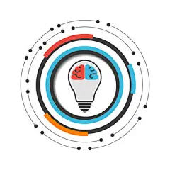 波普波点 | 图源免费eps |灯泡中的大脑