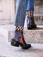 Free People Diamante Crew Sock : Diamante Crew Sock | Ultra edgy and cool, these exaggerated fishnet crew socks are perfect for staying stylishly layered throughout every season.